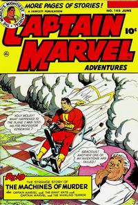 Cover Thumbnail for Captain Marvel Adventures (Fawcett, 1941 series) #145