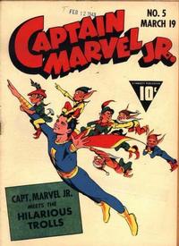 Cover Thumbnail for Captain Marvel Jr. (Fawcett, 1942 series) #5
