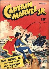 Cover for Captain Marvel Jr. (Fawcett, 1942 series) #16