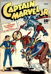 Cover Thumbnail for Captain Marvel Jr. (Fawcett, 1942 series) #36