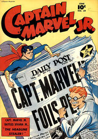 Cover Thumbnail for Captain Marvel Jr. (Fawcett, 1942 series) #39