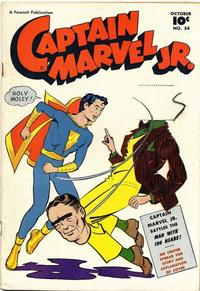 Cover for Captain Marvel Jr. (Fawcett, 1942 series) #54