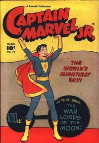 Cover Thumbnail for Captain Marvel Jr. (Fawcett, 1942 series) #71