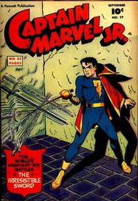 Cover Thumbnail for Captain Marvel Jr. (Fawcett, 1942 series) #77