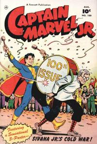 Cover Thumbnail for Captain Marvel Jr. (Fawcett, 1942 series) #100
