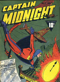 Cover Thumbnail for Captain Midnight (Fawcett, 1942 series) #7