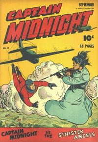 Cover Thumbnail for Captain Midnight (Fawcett, 1942 series) #12