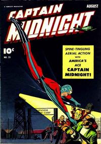 Cover Thumbnail for Captain Midnight (Fawcett, 1942 series) #23