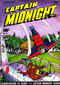 Cover Thumbnail for Captain Midnight (Fawcett, 1942 series) #28
