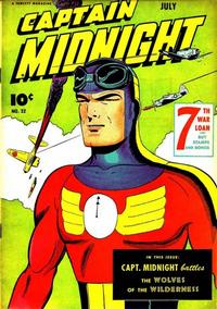 Cover Thumbnail for Captain Midnight (Fawcett, 1942 series) #32
