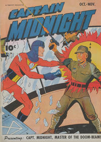 Cover Thumbnail for Captain Midnight (Fawcett, 1942 series) #34
