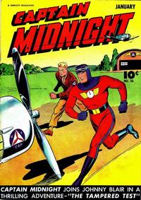 Cover Thumbnail for Captain Midnight (Fawcett, 1942 series) #36