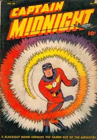 Cover Thumbnail for Captain Midnight (Fawcett, 1942 series) #40