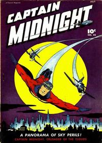 Cover Thumbnail for Captain Midnight (Fawcett, 1942 series) #42