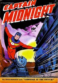 Cover Thumbnail for Captain Midnight (Fawcett, 1942 series) #53