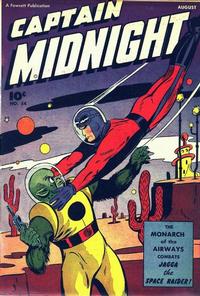 Cover Thumbnail for Captain Midnight (Fawcett, 1942 series) #54