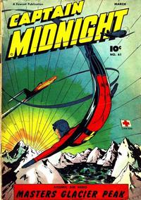Cover Thumbnail for Captain Midnight (Fawcett, 1942 series) #61