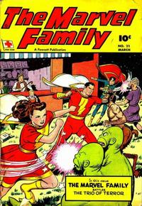 Cover Thumbnail for The Marvel Family (Fawcett, 1945 series) #21