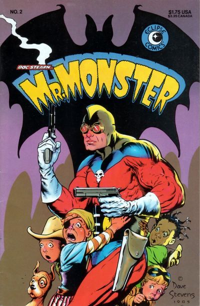 Cover for Doc Stearn...Mr. Monster (Eclipse, 1985 series) #2