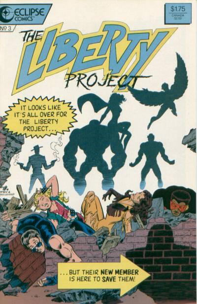 Cover for The Liberty Project (Eclipse, 1987 series) #3