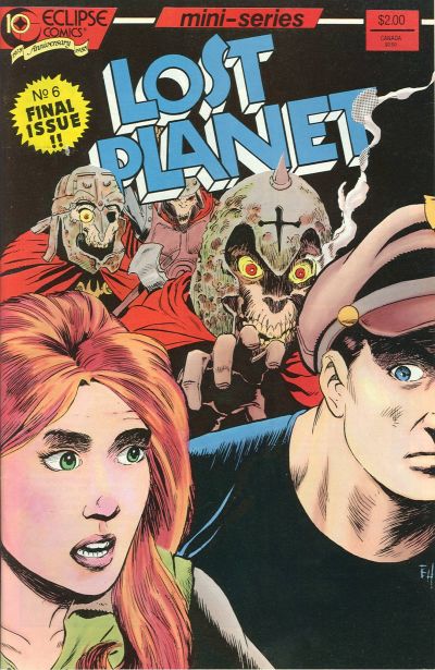 Cover for Lost Planet (Eclipse, 1987 series) #6