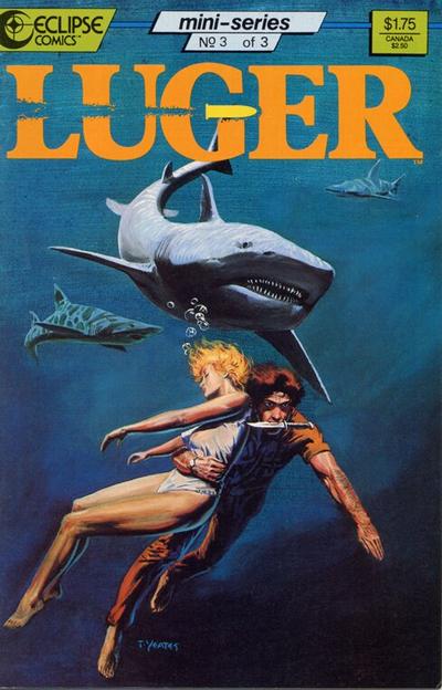 Cover for Luger (Eclipse, 1986 series) #3