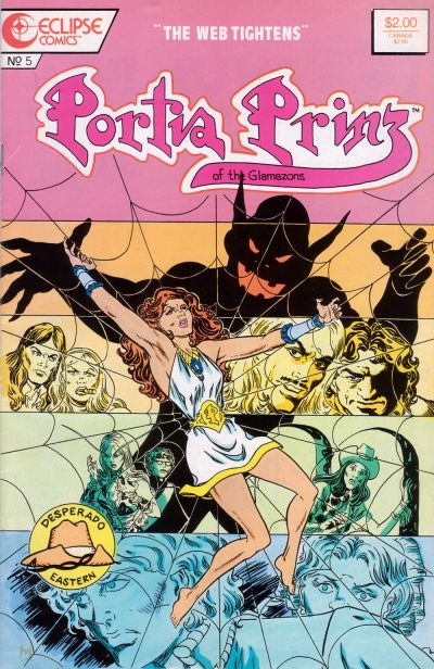 Cover for Portia Prinz of the Glamazons (Eclipse, 1986 series) #5