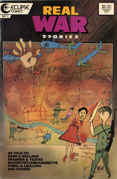 Cover for Real War Stories (Eclipse, 1987 series) #1