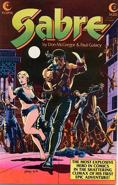 Cover for Sabre (Eclipse, 1982 series) #2