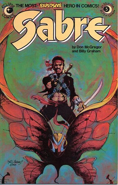 Cover for Sabre (Eclipse, 1982 series) #5