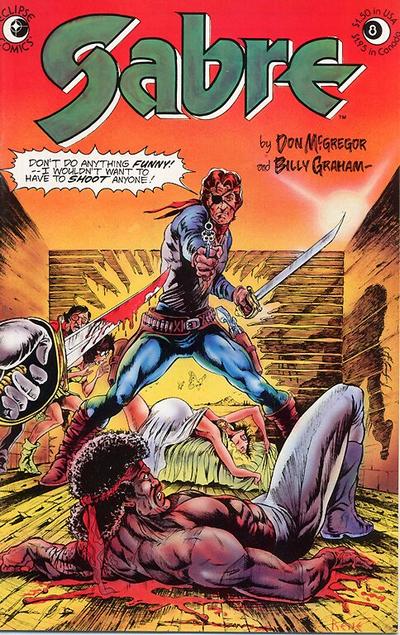 Cover for Sabre (Eclipse, 1982 series) #8