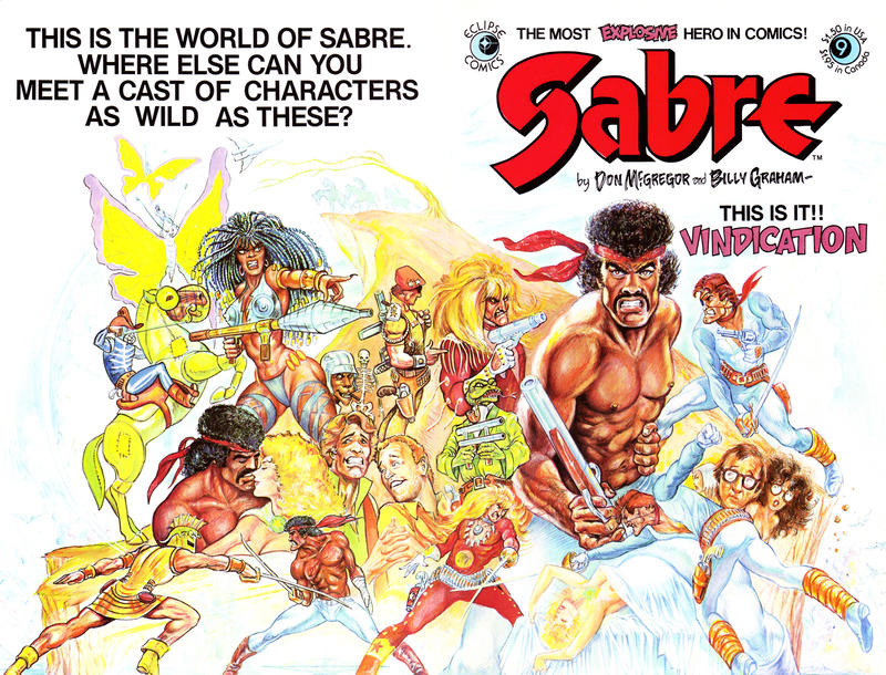 Cover for Sabre (Eclipse, 1982 series) #9