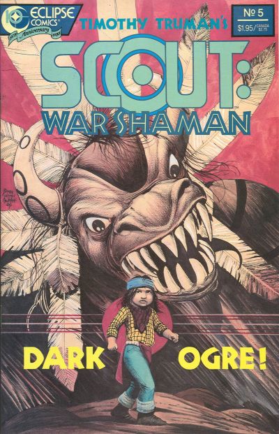 Cover for Scout: War Shaman (Eclipse, 1988 series) #5