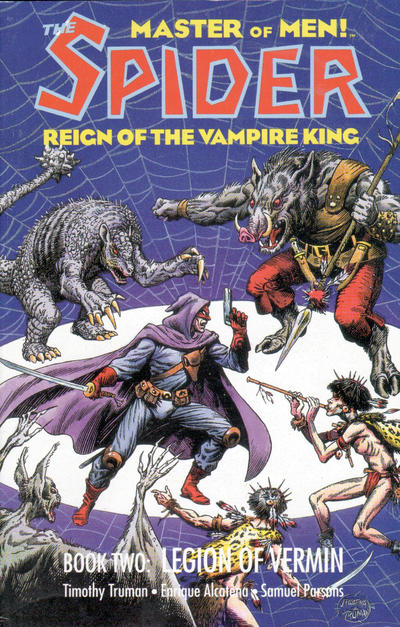 Cover for The Spider: Reign of the Vampire King (Eclipse, 1992 series) #2