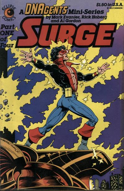 Cover for Surge (Eclipse, 1984 series) #1