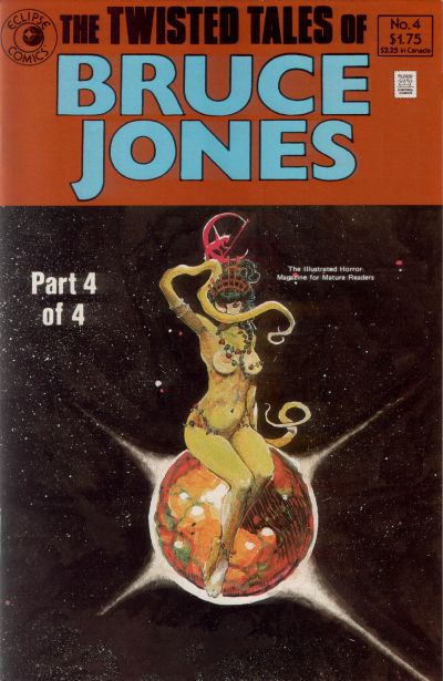 Cover for The Twisted Tales of Bruce Jones (Eclipse, 1986 series) #4