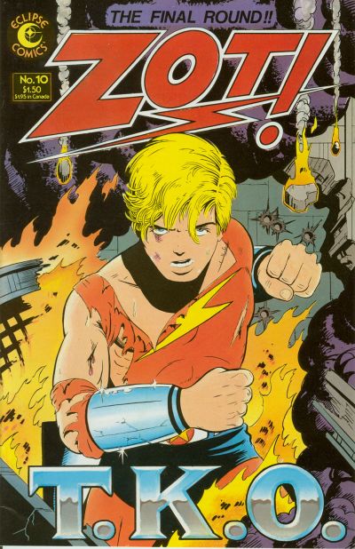 Cover for Zot! (Eclipse, 1984 series) #10