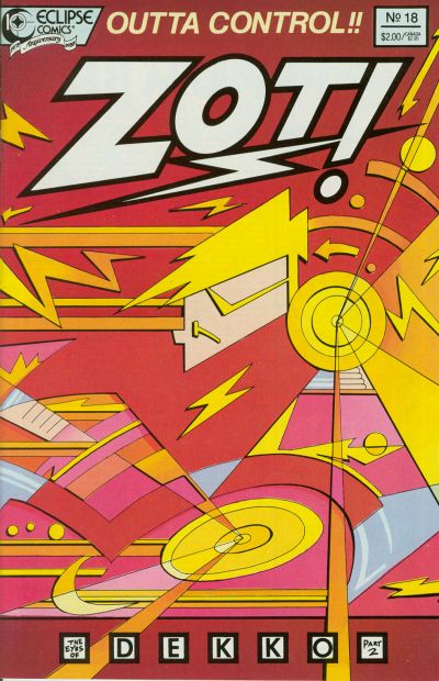 Cover for Zot! (Eclipse, 1984 series) #18