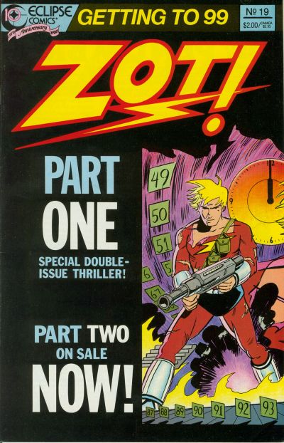 Cover for Zot! (Eclipse, 1984 series) #19