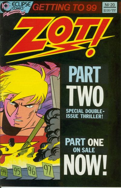 Cover for Zot! (Eclipse, 1984 series) #20