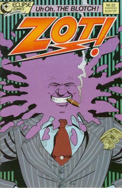 Cover for Zot! (Eclipse, 1984 series) #22