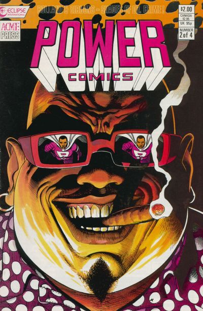 Cover for Power Comics (Eclipse; Acme Press, 1988 series) #2