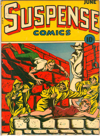 Cover for Suspense Comics (Temerson / Helnit / Continental, 1943 series) #4
