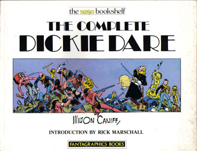 Cover for The Complete Dickie Dare (Fantagraphics, 1986 series) 