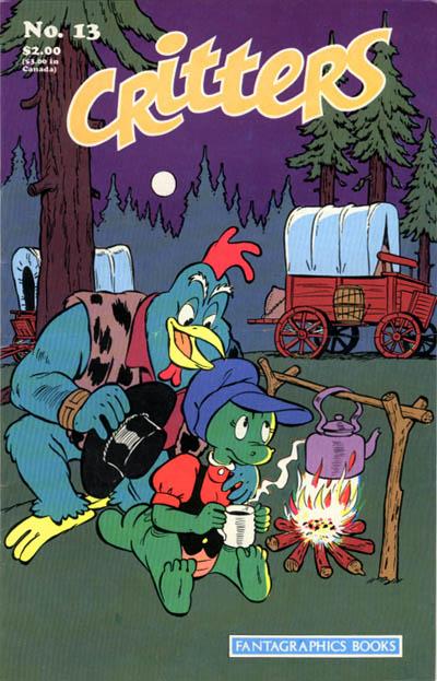 Cover for Critters (Fantagraphics, 1986 series) #13