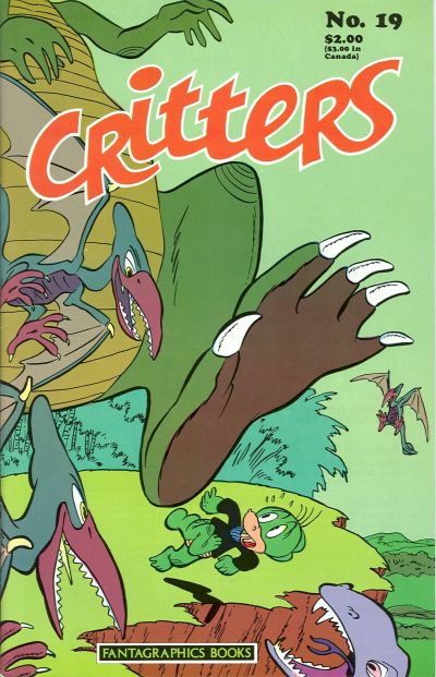 Cover for Critters (Fantagraphics, 1986 series) #19