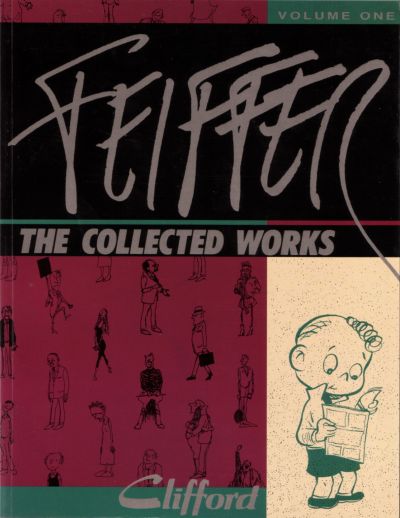 Cover for Feiffer The Collected Works (Fantagraphics, 1988 series) #1 - Clifford