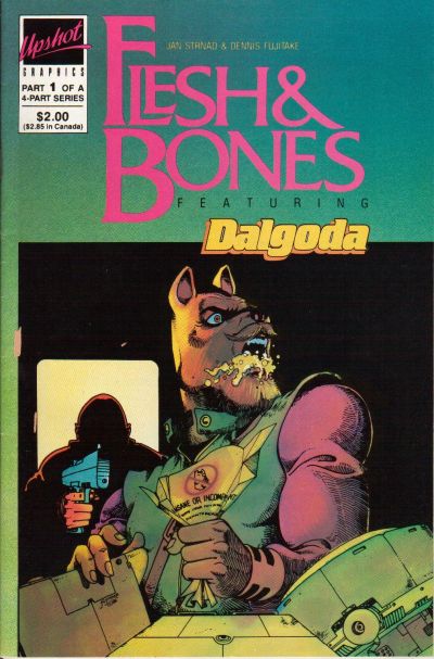 Cover for Flesh and Bones (Fantagraphics, 1986 series) #1