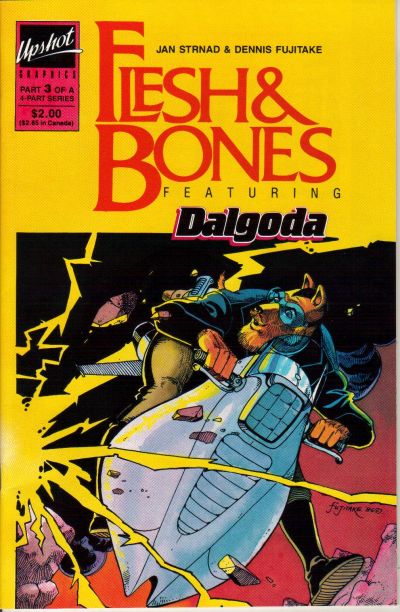 Cover for Flesh and Bones (Fantagraphics, 1986 series) #3
