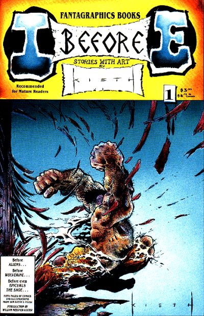 Cover for I before E (Fantagraphics, 1991 series) #1